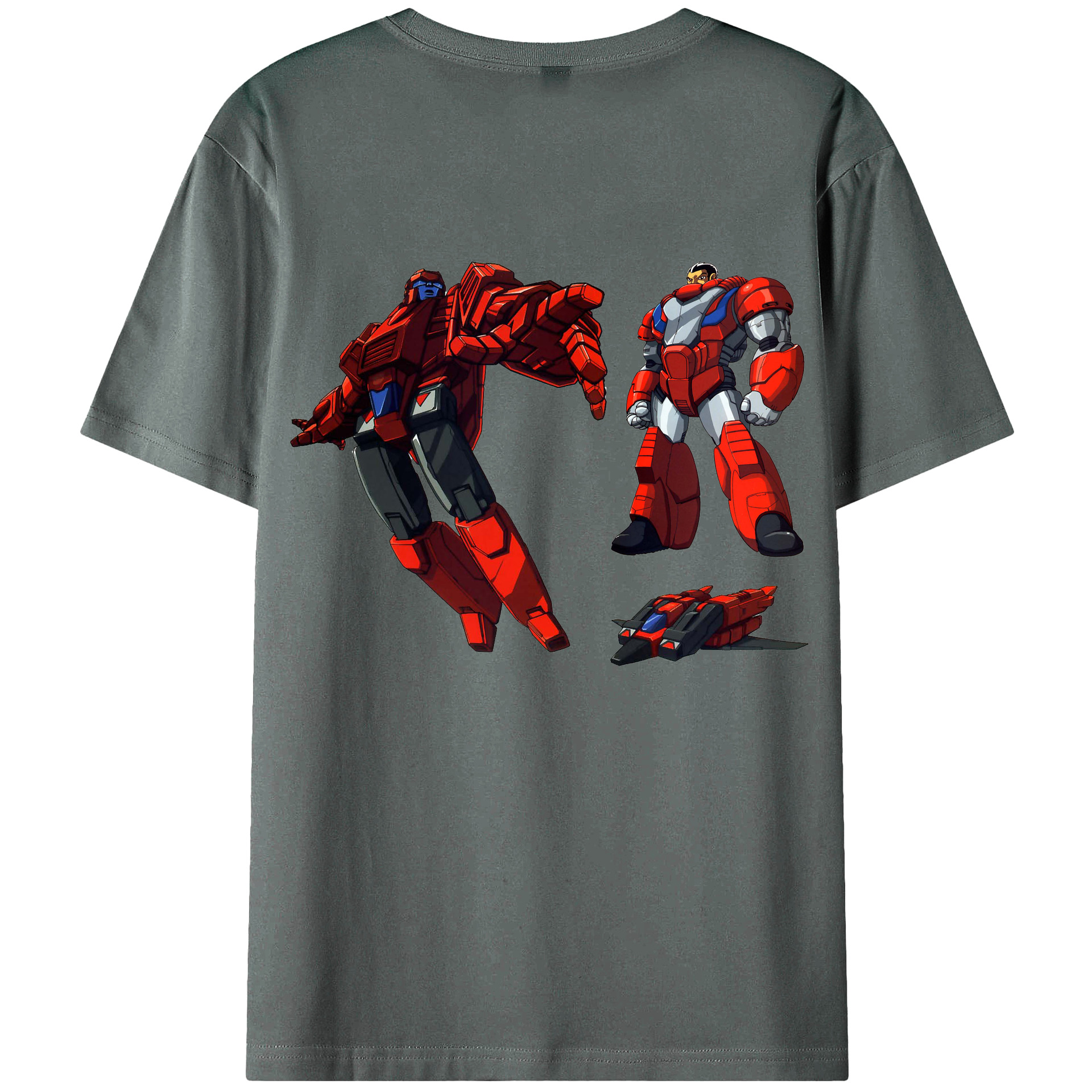 （画像用）  綿100％ メンズ半袖Tシャツ（バックプリント） 通気性